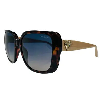 GUESS Women's Gu7788-s Square Sunglasses Blonde Havana/Gradient Blue