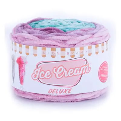 Lion Brand Yarn Ice Cream Deluxe yarn EMERALD ISLE