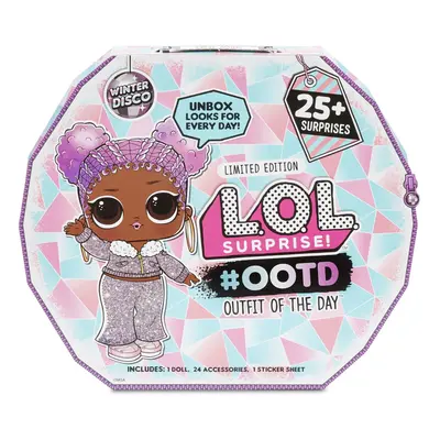 LOL Surprise OOTD Dolls Outfit Of The Day Winter Disco 25+ Surprises Gift Set For Girl Kids Fash