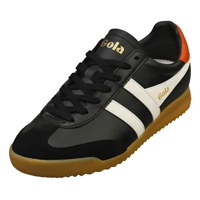 (6) Gola Torpedo Womens Casual Trainers in Black Off White