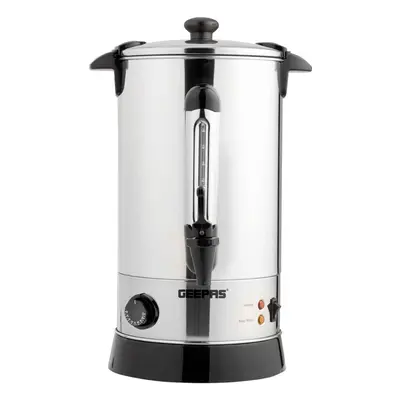 Geepas 10L Electric Catering Urn 1650W Instant Hot Water Boiler Urn