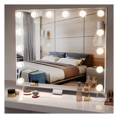 (60 x cm)Hollywood Vanity Mirror with Dimmable Bulbs