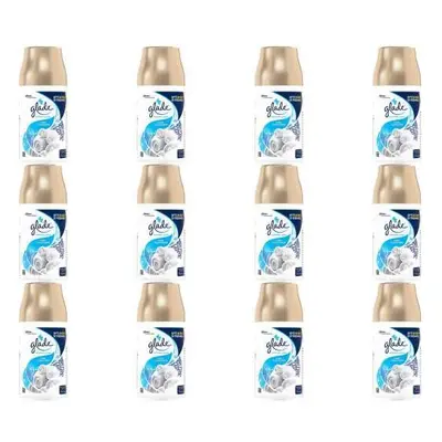 Glade Automatic Air Freshener Refill, Auto Spray Scent for Home, Clean Linen, 269ml (Pack of 12)