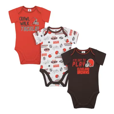 Gerber Unisex Baby Baby Boys NFL Pack Short Sleeve Onesie Bodysuit Team Color Months