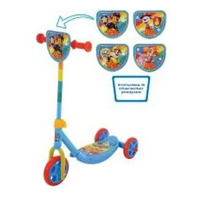 Paw Patrol Kids Switch It Multi Character Tri Scooter - Changeable Plaques