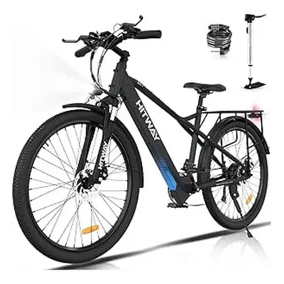 HITWAY Electric Bike,26" Ebikes, up 90KM Bike Citybike,bk7Bicycle