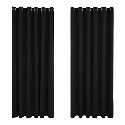 Curtains Long Drop Inch Super Soft Thermal Insulated Eyelet Blackout Curtains Living Room x Inch