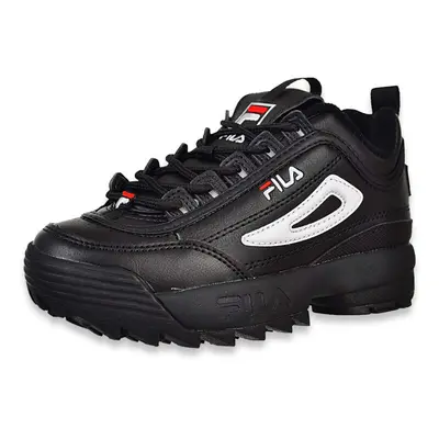 Fila Boys' Disruptor II Sneakers - Black Multi 13.5 Youth