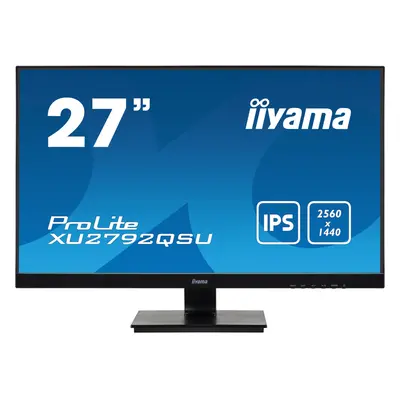 iiyama XU2792QSU-B1 27" ProLite IPS WQHD LED Monitor - Black XU2792QSU-B1