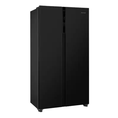 Russell Hobbs American Fridge Freezer - Black - E Rated