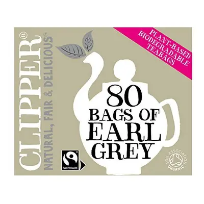 Clipper Organic Fairtrade Everyday Earl Grey Teabags g (Pack of 6) (packaging may vary)