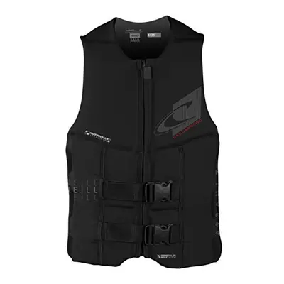 O'Neill Wetsuits Men's Assault USCG Life Vest Black Medium