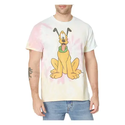 Disney Characters Traditional Pluto Young Men's Short Sleeve Tee Shirt