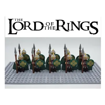 (Rohan Spear) Lord of the Rings Dewarf Gondor Rohan Minifigures