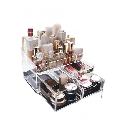 Makeup Organizer Drawers Plastic Cosmetic Storage Box Jewelry Container Make Up Organizers