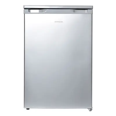 Statesman Freestanding L255S Under Counter Larder Fridge, 55cm, Silver