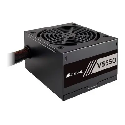 Corsair 550W Builder Series VS550 PSU, Sleeve Bearing Fan, Fully Wired, 80+ White