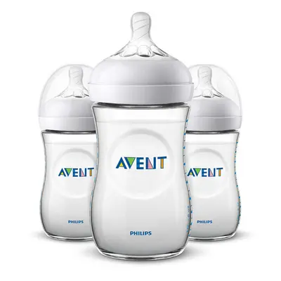 Philips Avent Natural Bottle 260ml 3Pk