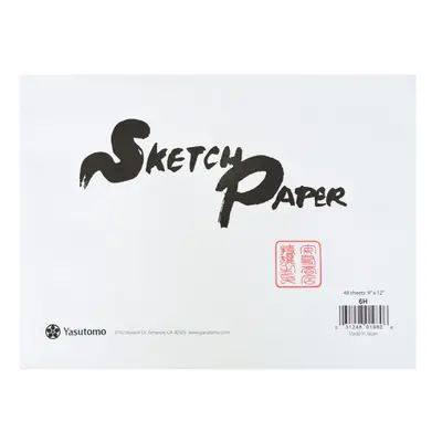 Yasutomo Hosho Paper Sketch Pad Inch by Inch Sheets