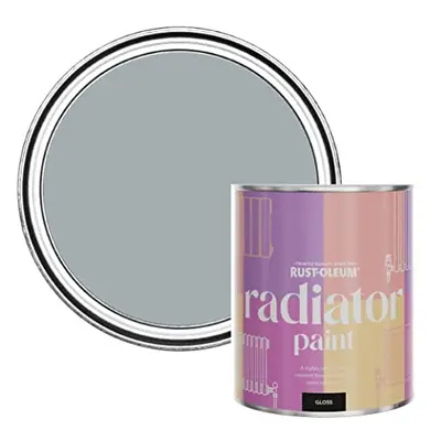 Grey Heat Resistant Radiator Paint in Gloss Finish - Mineral Grey 750ml