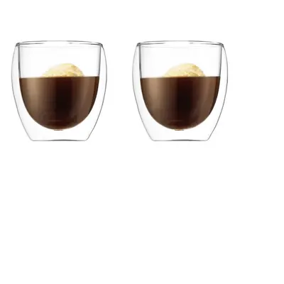 Bodum oz Pavina Double Wall Glasses High Heat Borosilicate Glass Pack Clear