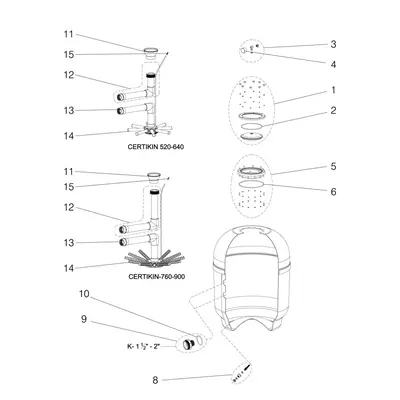 Certikin Lateral 1.00â 175Mm (1050) (SPEHS0915)