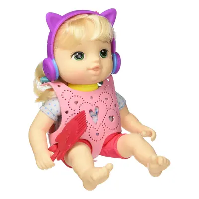 Baby Alive Littles Carry n Go Squad Little Chloe Blonde Hair Doll Doll Carrier Accessories Toy f