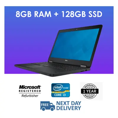 Generic INTEL CORE i3 WINDOWS 8GB RAM 128GB SSD WI-FI LAPTOP