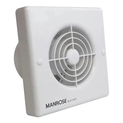 Manrose QF100T Quiet Extractor Fan 100mm (Timer Version)