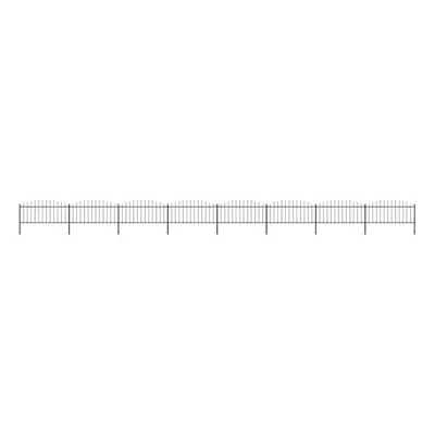 (13.6 m/ cm) vidaXL Garden Fence Spear Outdoor Panel Barrier Border Privacy Multi Sizes