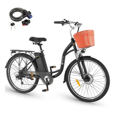 DYU C6 Electric Bike - Wheels, 500W Motor, 48V Battery