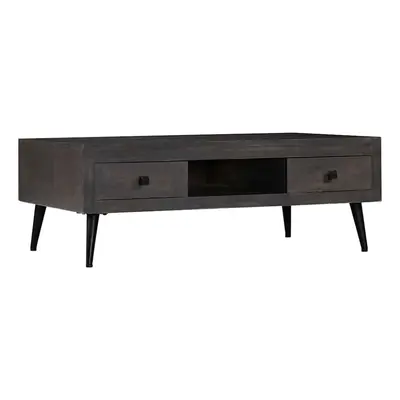 vidaXL Coffee Table Solid Mango Wood 100x60x35 cm wooden coffee table