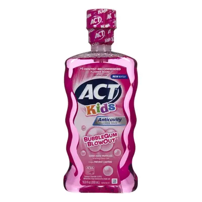 ACT Anti-Cavity Rinse Bubblegum Blowout - 16.9 oz