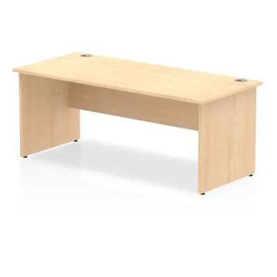 Impulse I000371 Panel End Rectangle Desk - Beech