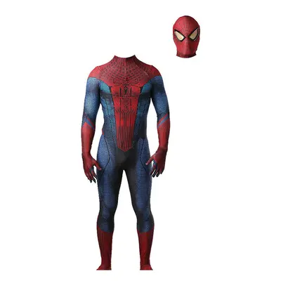 (Kids , XS) Peter Parker Bodysuit For Kids Adult The Amazing Spider-Man Suit Cosplay Costume