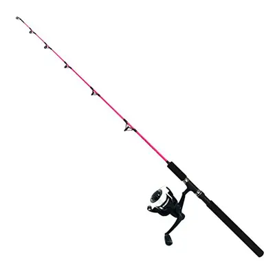 Fishing - 1.3m piece Spinosaurus JR40 Boat Rod Reel 15lb Line Combo (Green or Pink) - Starter In