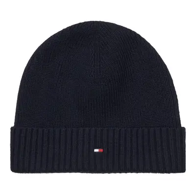 Tommy Hilfiger Men's Cashmere Blend Beanie Hat Navy One Size