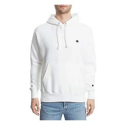 Champion Men's Reverse Weave Pullover Hoodie White