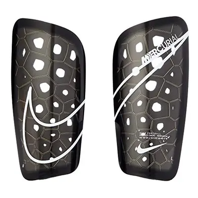 Nike Mercurial Lite Shin Guard (Black/Black/White Large)