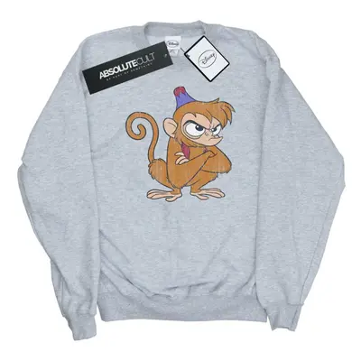 (XXL, Sports Grey) Disney Mens Aladdin Classic Angry Abu Sweatshirt