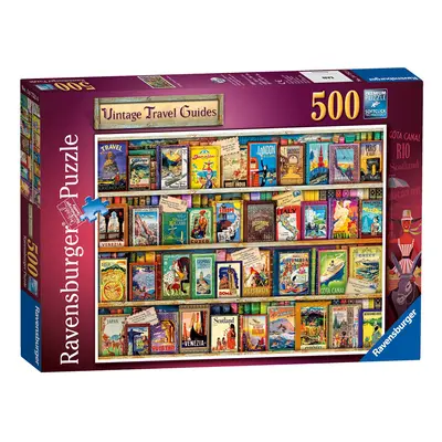 Ravensburger Vintage Travel Guides 500pc Jigsaw Puzzle