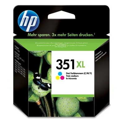 HP 351XL High Yield Tri-color Original Ink Cartridge (CB338EE)