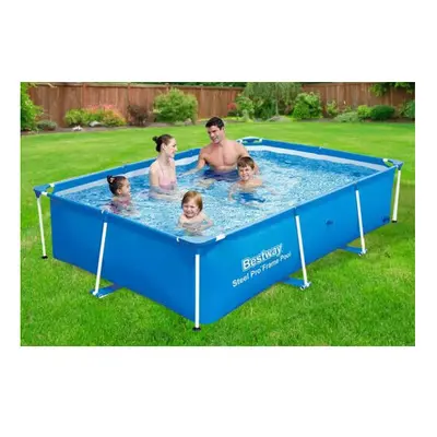 BESTWAY PRO STEEL FRAME SWIMMING POOL GARDEN FAMILY OUTDOOR PADDLING SPLASH NEW