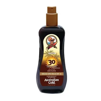 Australian Gold SPF with Instant Bronzer Spray Gel 237ml