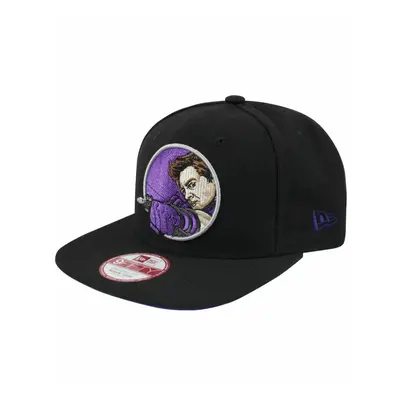 (M-L) Marvel Snapback Flat Cap (Unisex Black)