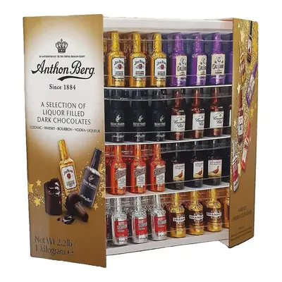 Liquor Filled Dark Chocolates Gift Box - Bottles Kg