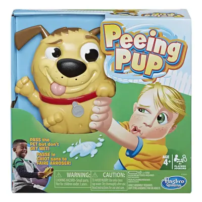 Hasbro Gaming Peeing Pup Game Fun Interactive Game for Kids Ages & Up