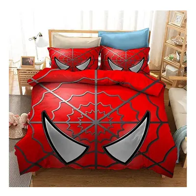 (Style 06, King) Spiderman Bedding Single Double Duvet Cover Set