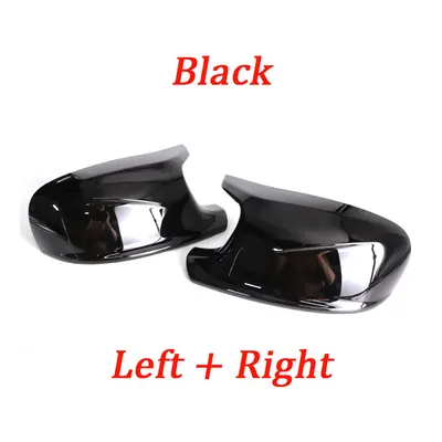 (1 pair black) For BMW X1 E84 X3 F25 Pre-LCI 2011 2013 style black rearview