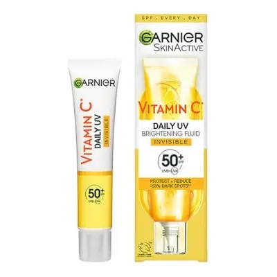 Garnier Sunscreen With SPF50 Anti Imperfection Fluid Prevents & Corrects Sun Damage Invisible an